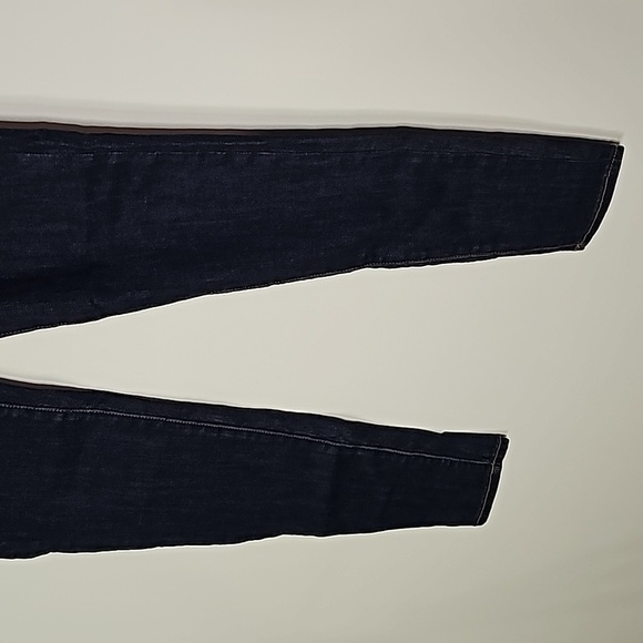 American Eagle dark wash next level stretch size 4 high rise jeggings - Picture 3 of 8